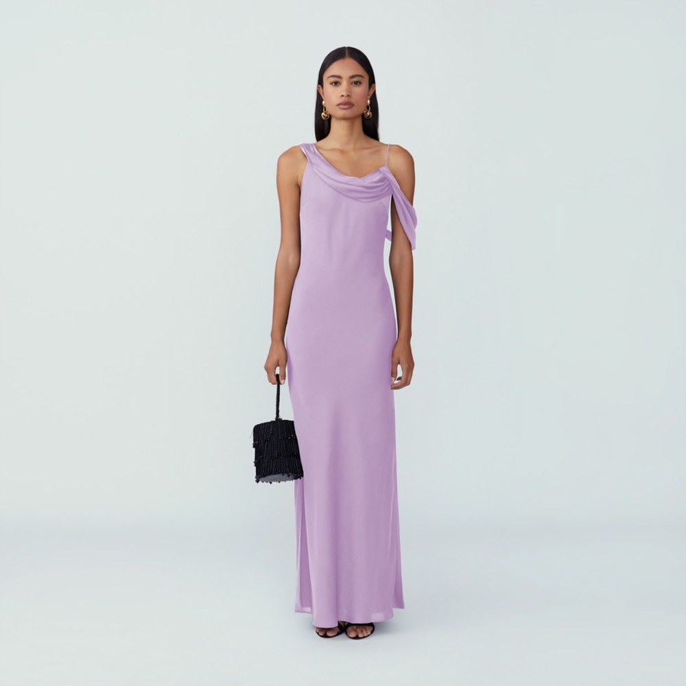 Fame And Partners Francois Dress in Lilac